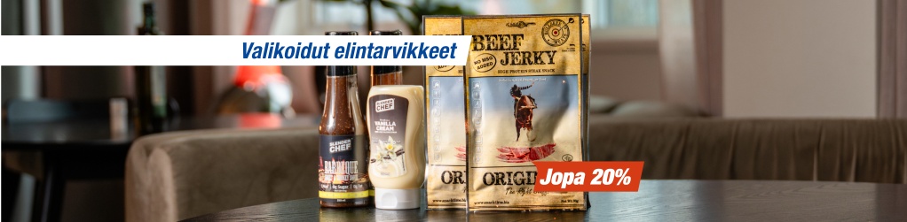 Valikoidut elintarvikkeet jopa 20 %